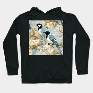 North American Birds - Magpie Hoodie